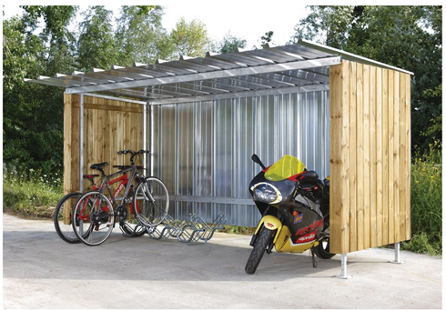 Image média: Abri vélo caserne Lannes