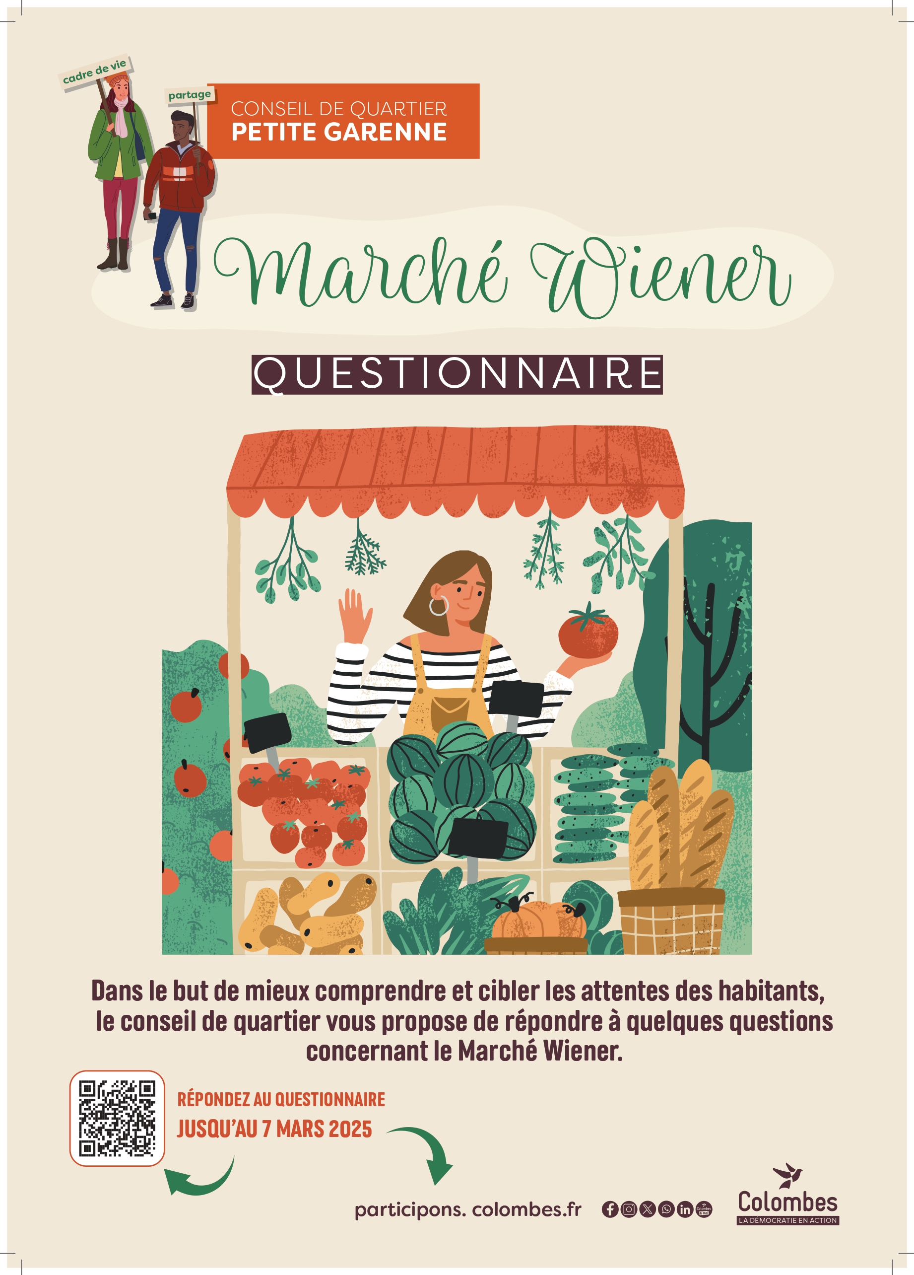 Image média: Questionnaire sur votre utilisation du Marché Wiener