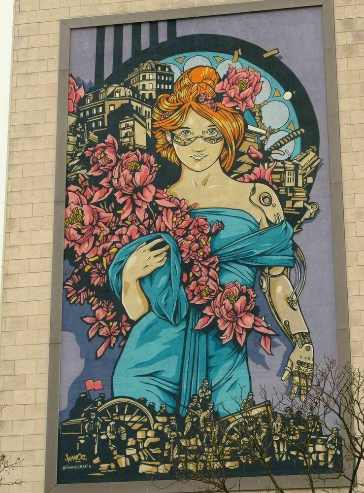 Image média: Projet N°28 : Colombes Street Muséum sous la voie ferrée