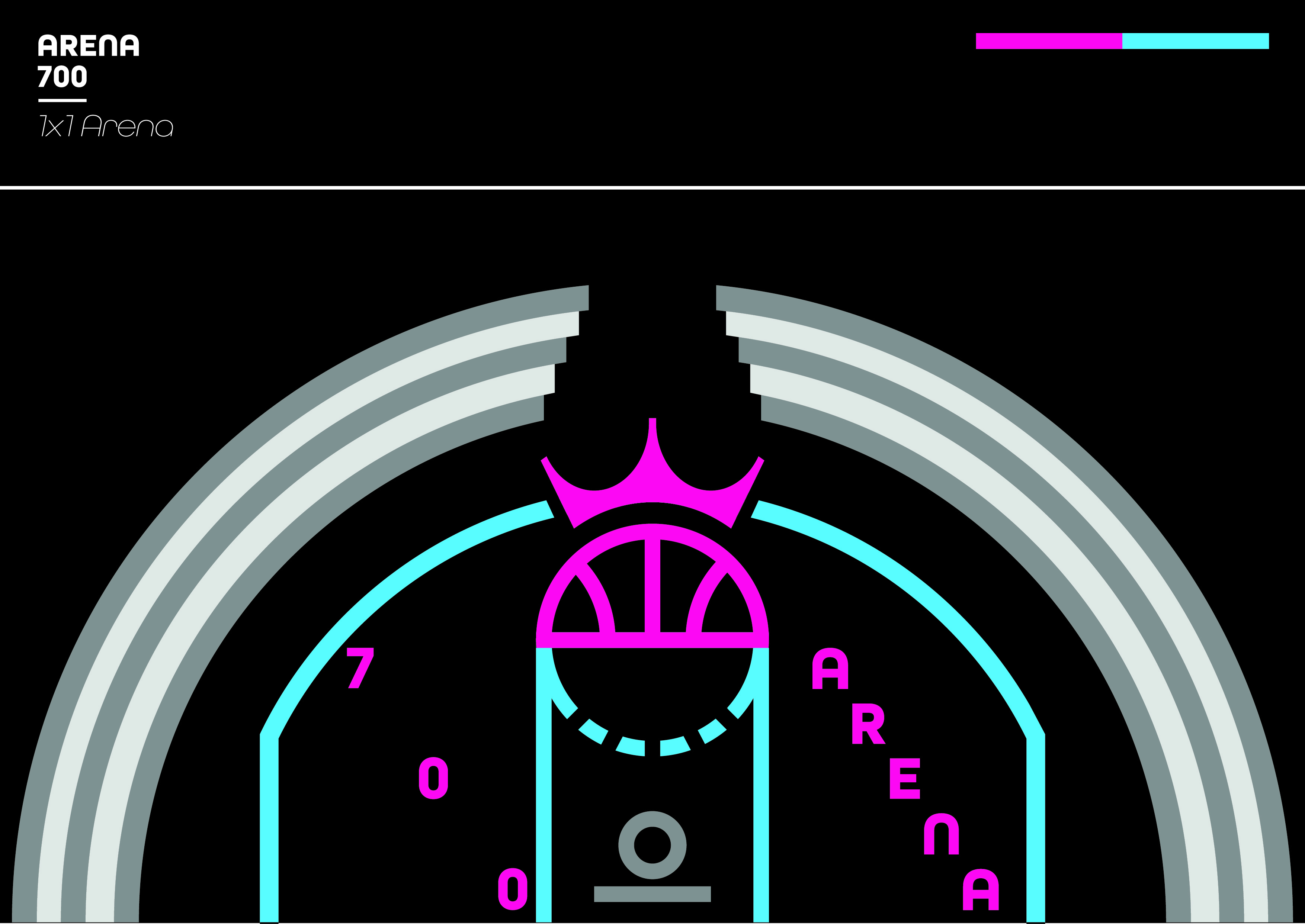 Image média: Projet pour un terrain de basket ball public à Colombes