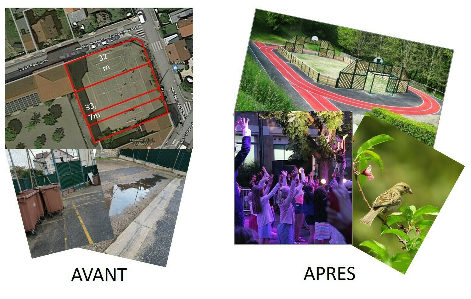 Image média: Projet N°17 : Aménageons un espace convivial, sportif et végétalisé dans le sud de Colombes