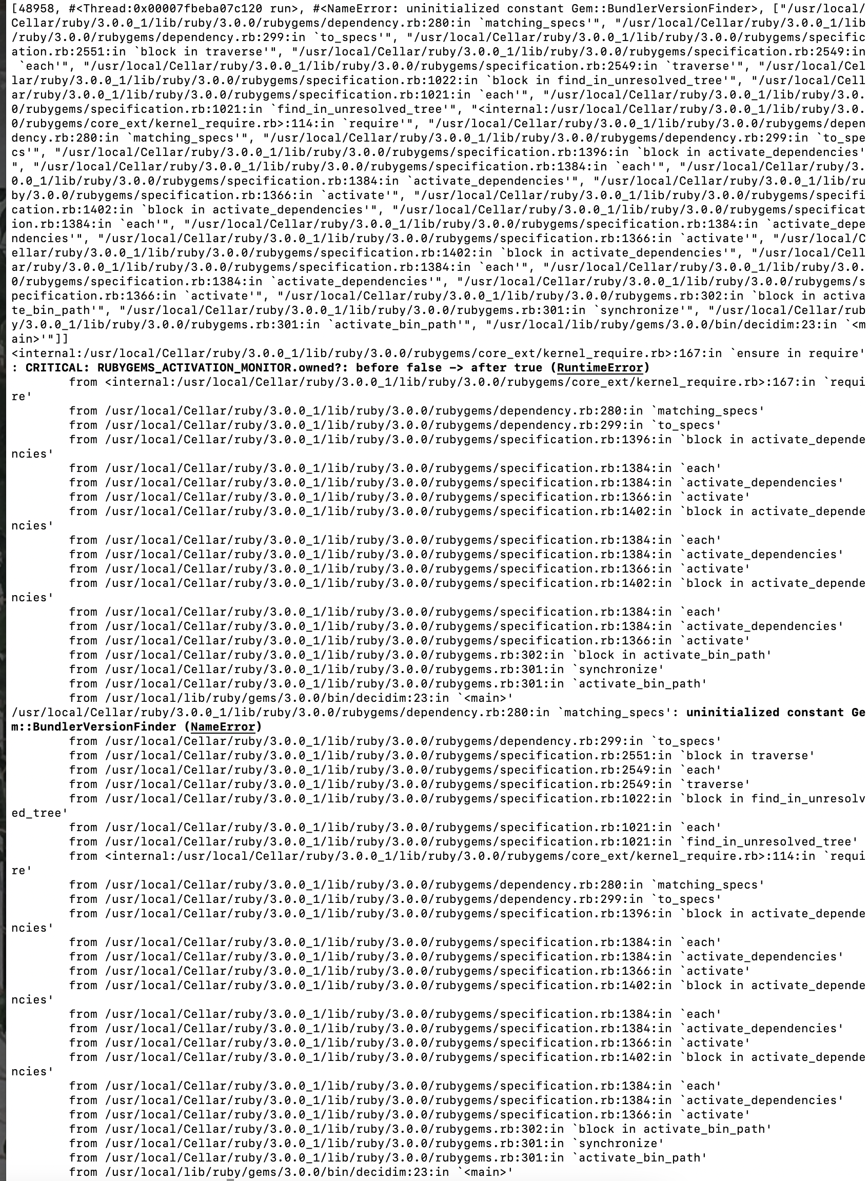 Image média: Installation Decidim dans un environnement macOS