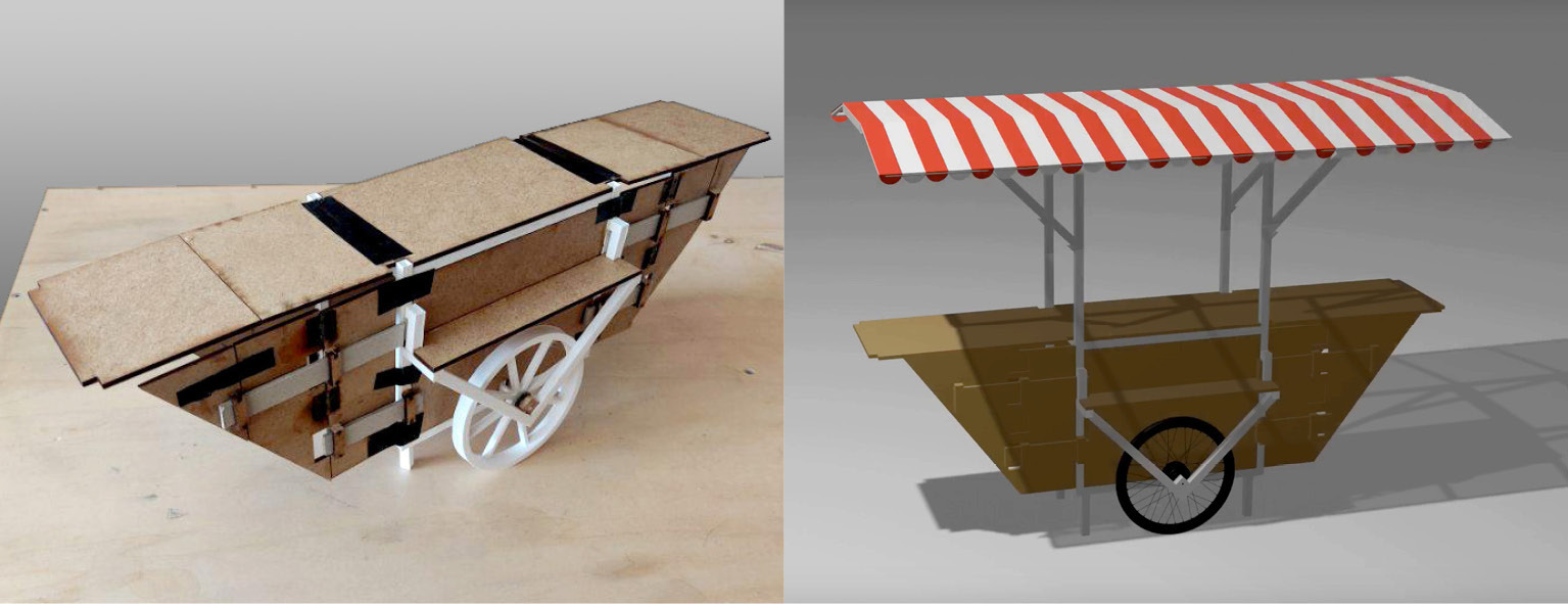 Image média: Créa'roulotte, fabrication d'un stand mobile pour les artistes et artisan.e.s de Malakoff