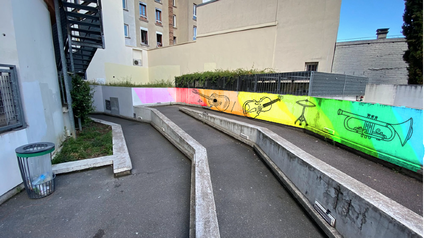 Image média: Embellissement du passage Rousseau à Malakoff