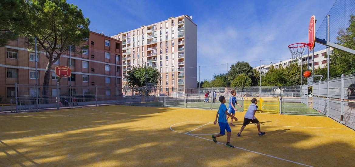 Image média: Un terrain de basket pour tous !