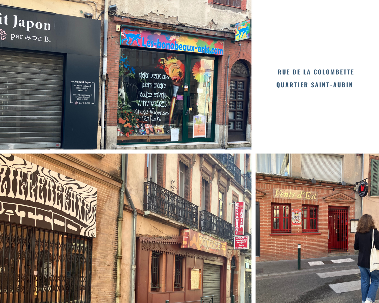 Photo de la Rue de la colombette quartier Saint-Aubin