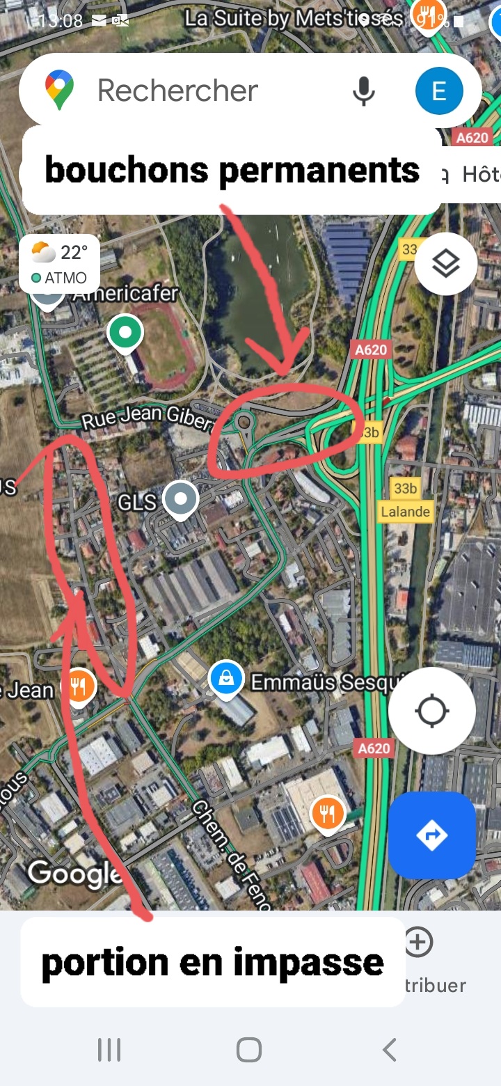 Image média: Allègement du trafic - réouverture du chemin de Fenouillet