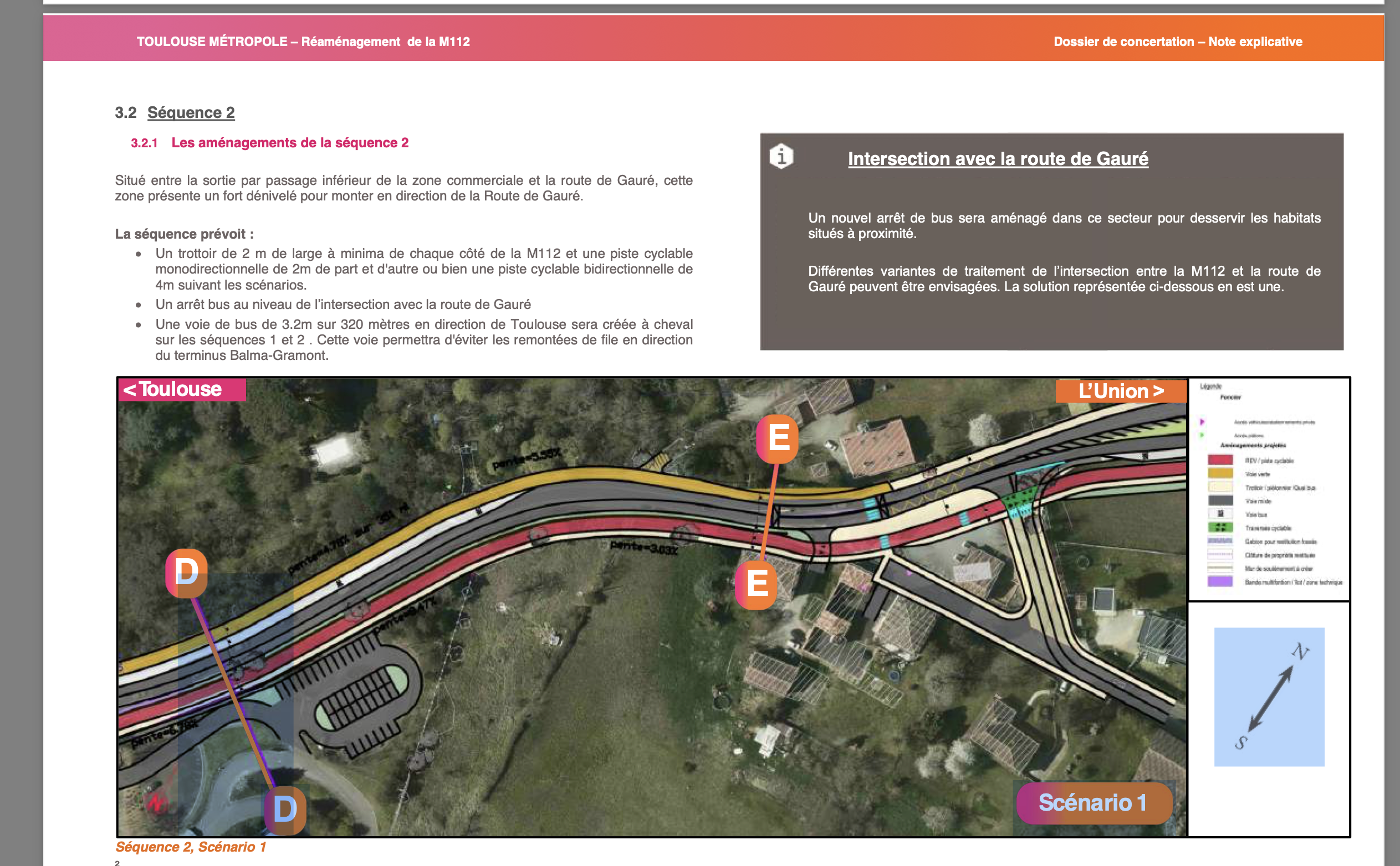 Image média: Contre la route sur le 1 route de gauré
