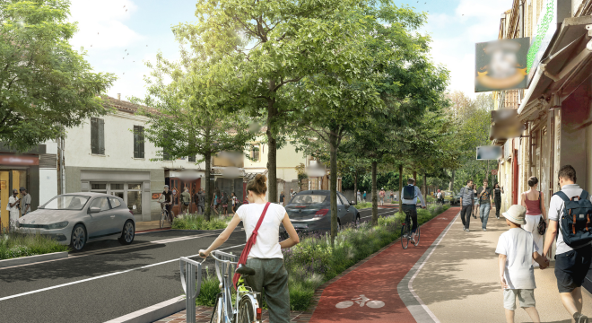 Image média: Réaménagement du Cœur de Quartier Croix-Daurade