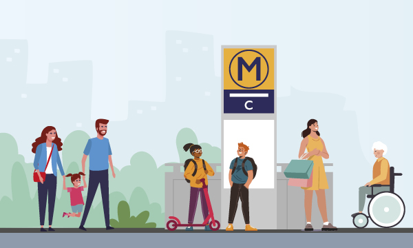 Image média: Mon quartier plus facile avec la ligne C - Quartier 12 (Ormeau, Montaudran Gare, Aerospace Campus)