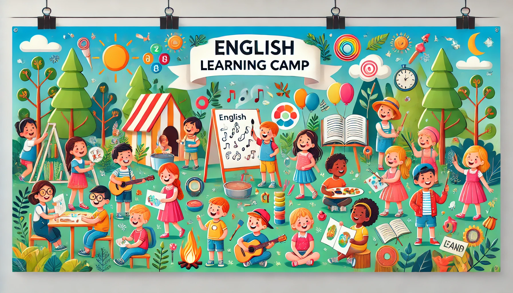 Image média: LEARNING CAMP : Activités en anglais pour les enfants