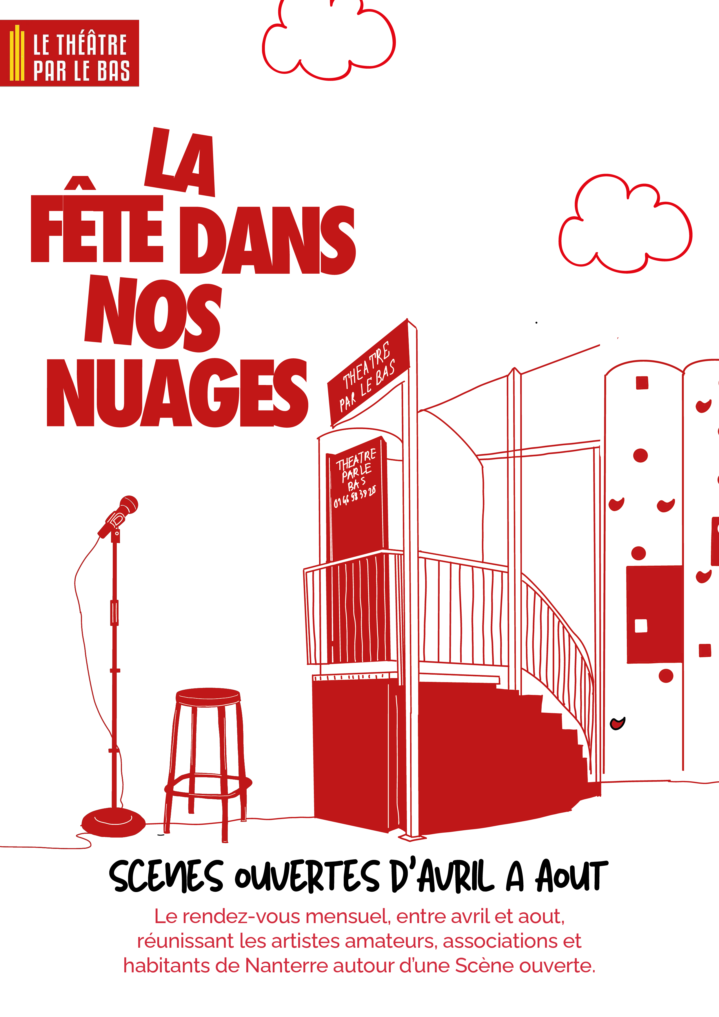 Image média: Scène ouverte et découverte de nouveaux talents nanterriens au Théâtre Par le Bas