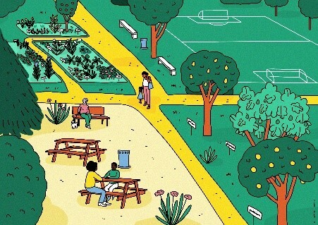 Image média: Votez pour votre fresque cour de cœur