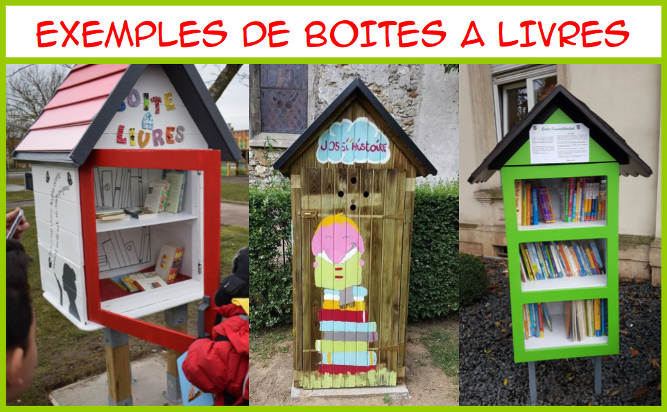 Image média: Création d’une boîte à « Livres de jeunesse » aux abords de l’école Château-Foucher