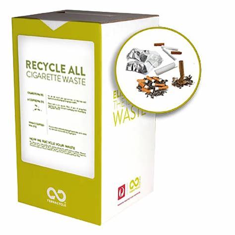 Image média: Des box pour le recyclage des mégots et autres...