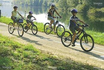 vélo en famille