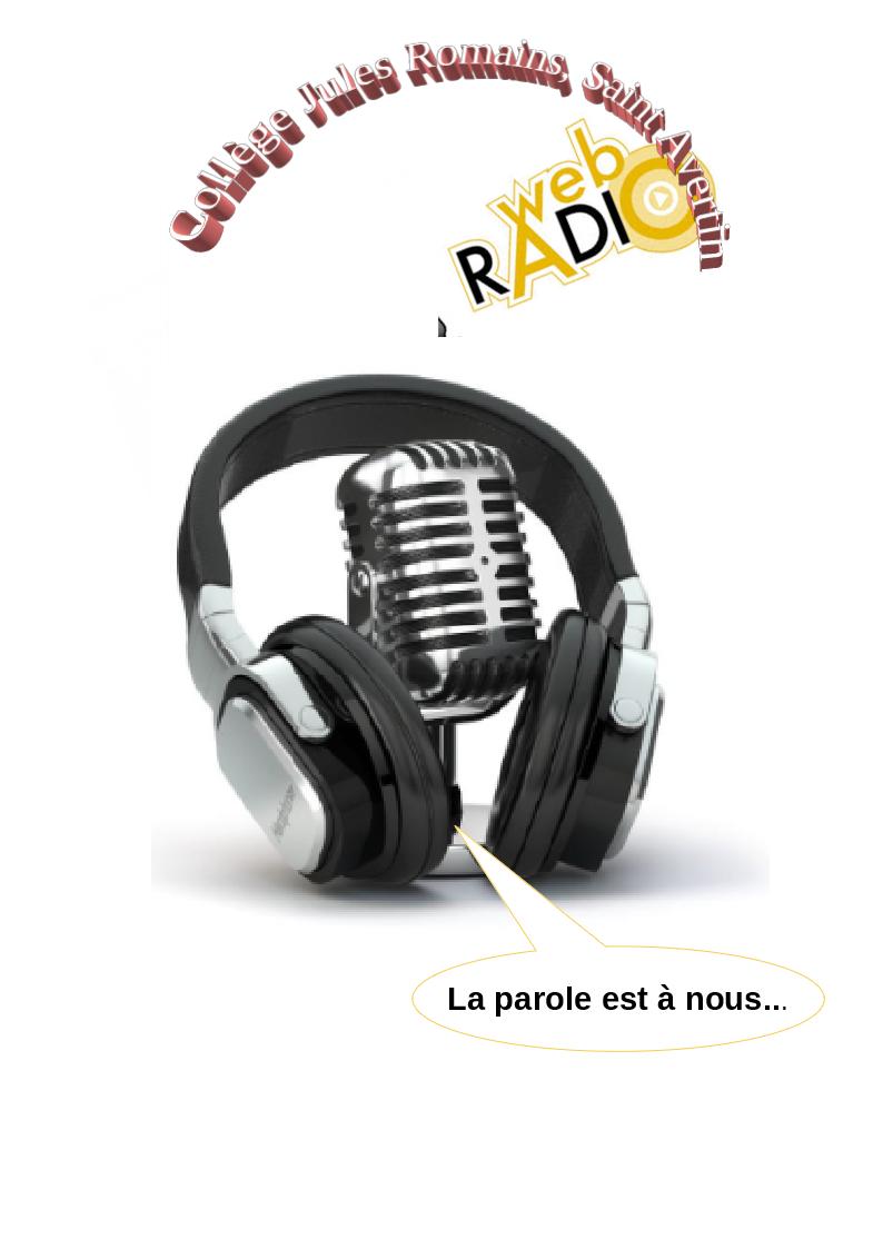 Image média: Une Webradio au collège pour donner à voir et à entendre nos actions, nos idées