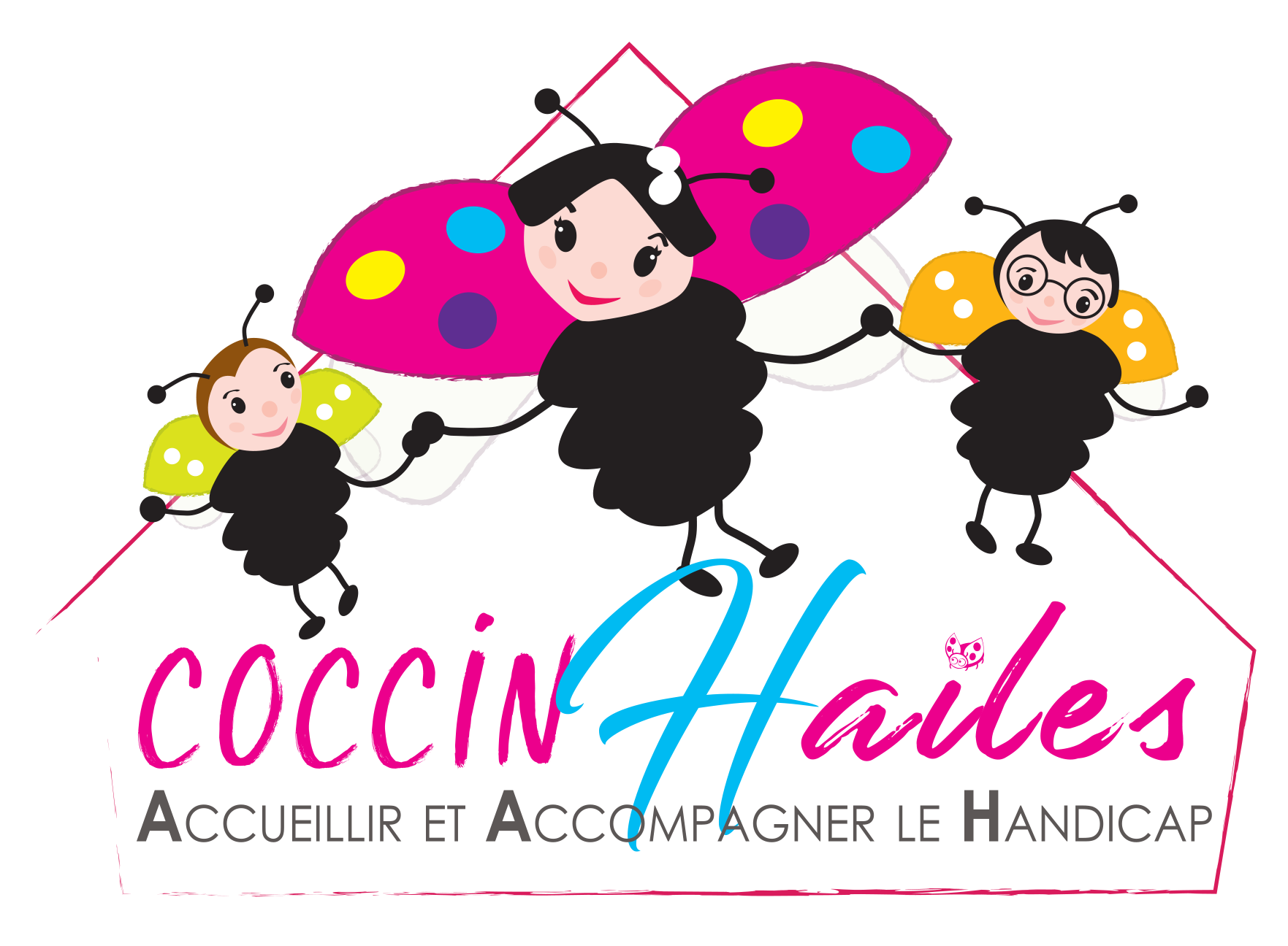 Image média: Création d'une aire de jeux sécurisée, en extérieur, pour des enfants en situation de handicap.