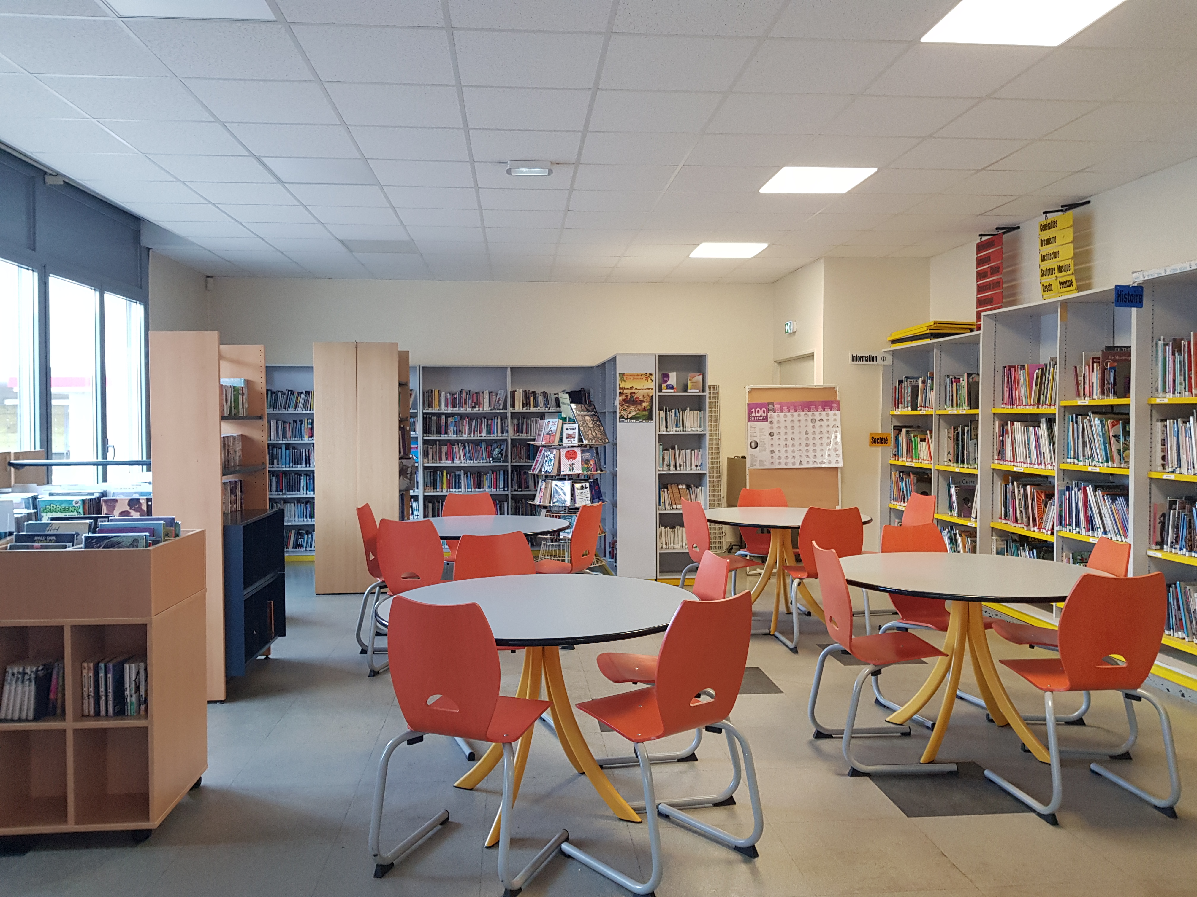 Image média: Création d'un espace lecture au CDI