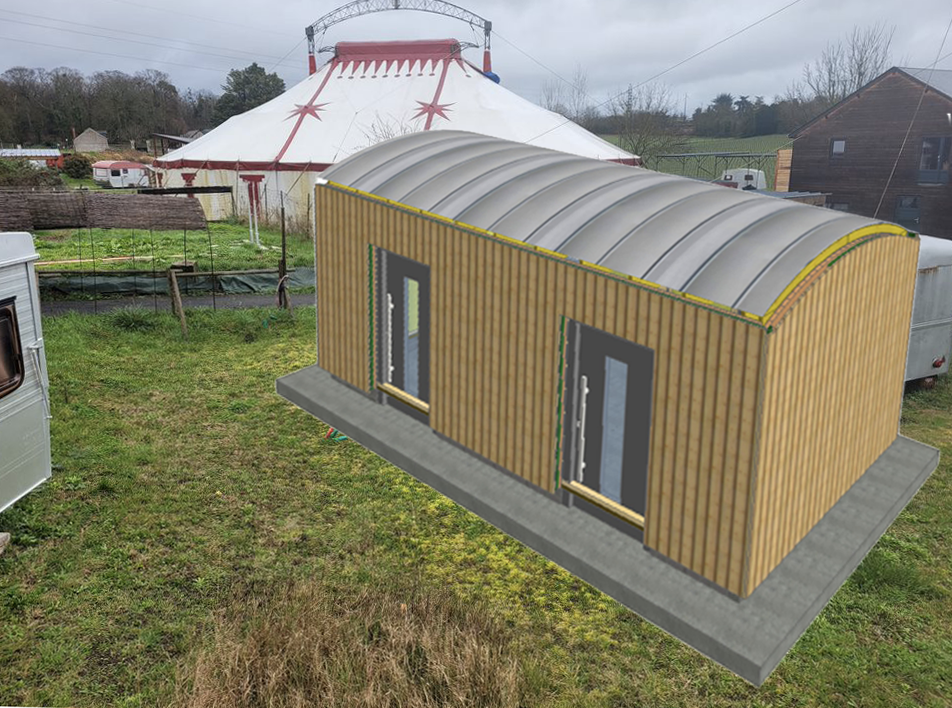 Image média: Amélioration des conditions d'hébergement et équipement cirque