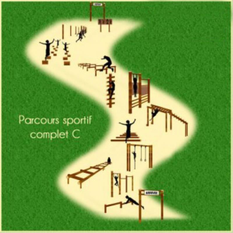 Image média: Parcours sportif au collège La Rabière