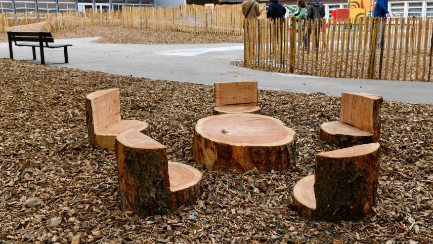 Image média: Aire de jeux pour les enfants de 1 à 5 ans dans le quartier SANITAS à Tours