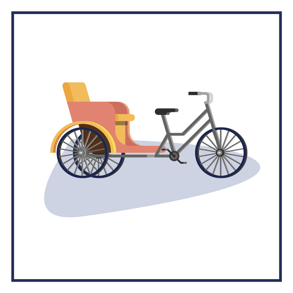 Image média: Un vélotaxi "triporteur" pour promener gratuitement nos aînés