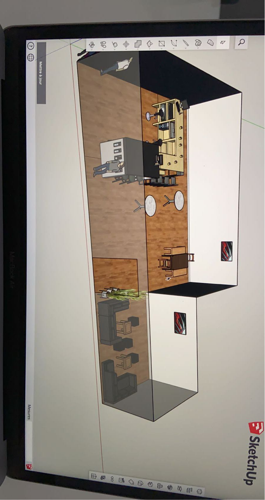 Image média: Réception/Bar TEP center