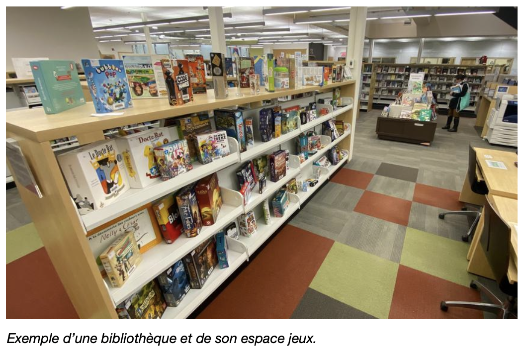 Image média: Un espace jeux à la médiathèque