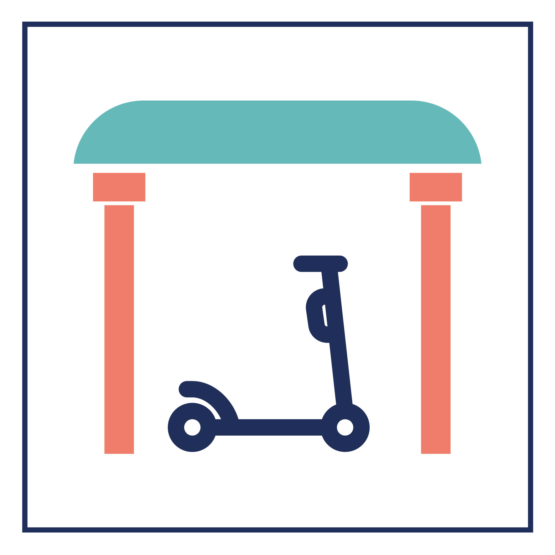 Image média: Abris à trottinettes