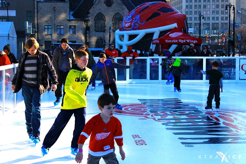 Image média: PATINOIRE A LA NOUVELLE PISCINE MUNICIPALE